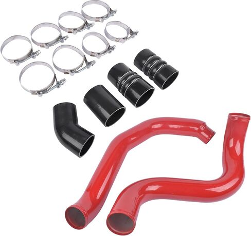 طقم مبرد توربو بديل لتمهيد الأنابيب لفورد F250 F350 F450 F550 أنبوب رحلة فائق التحمل 6.0L Powerstroke ديزل 2003-2007 AKWH in Saudi Arabia