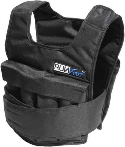 سترة RUNmax Pro المرجحة 12 رطلاً / 20 رطلاً / 40 رطلاً / 50 رطلاً / 60 رطلاً مع خيار وسادات الكتف in Kuwait