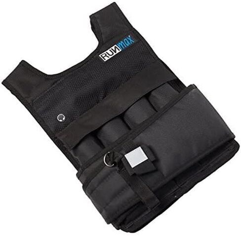 سترة RUNmax Pro المرجحة 12 رطلاً / 20 رطلاً / 40 رطلاً / 50 رطلاً / 60 رطلاً مع خيار وسادات الكتف in Kuwait