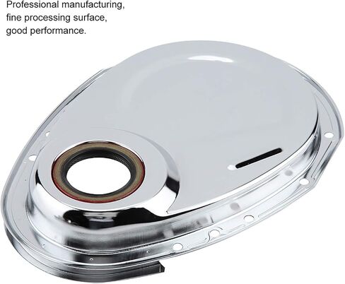 مجموعة غطاء سلسلة التوقيت، طقم غطاء سلسلة التوقيت الحديدي، براغي ختم سلسلة توقيت السيارة، بديل مناسب لمحركات Chevy SBC 283 327 305 350 383 400 in Kuwait