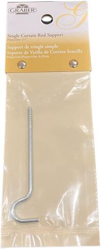 دعامة دعم لقضيب الستارة مقاس 5 1/2 بوصة من Graber in Kuwait