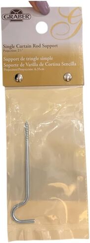 دعامة دعم لقضيب الستارة مقاس 5 1/2 بوصة من Graber in Kuwait