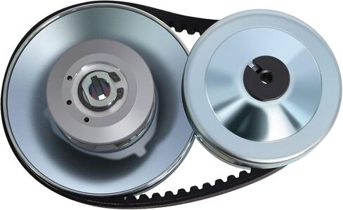 مجموعة محول عزم الدوران من سلسلة 30 (قابض مدفوع 5/8 بوصة + تجويف 3/4 بوصة + حزام 725) دراجة صغيرة غير متماثلة بقطر 6 بوصة تحل محل 219457A 219552 متوافقة مع Comet Manco Yerf Dog in Kuwait