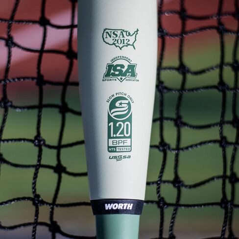 يستحق | 2023 | مضرب الكرة اللينة الكبير Slowpitch | نموذج كول كامبل | XXL | USSSA | 12.5" برميل in Kuwait