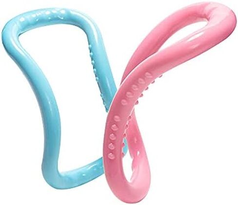 2 Pack Yoga Equipment Yoga Ring Pilates Ring Yoga Circles Fitness Sport Home Training Resistance Support Tool Calf Massage, Pilates Circles with Massage Points in Kuwait