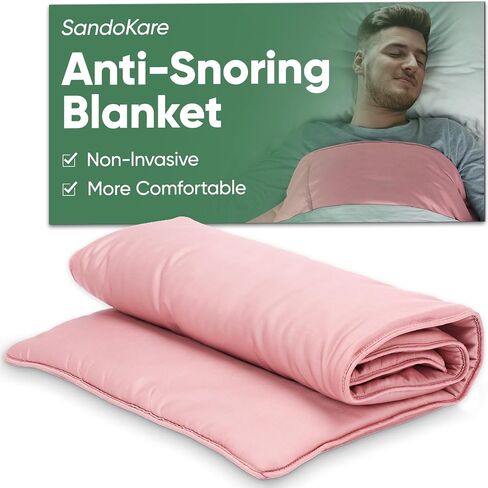 Anti Snoring Blanket, Non-Invasive Anti Snoring Devices, Effective Snoring Solution for Mild to Severe Snoring, Sleep Apnea Devices for Restful Nights, Snore Stopper for Men & Women in Saudi Arabia