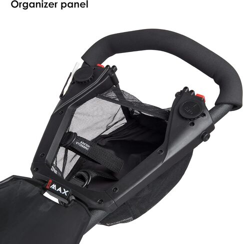 عربة دفع جولف بيج ماكس IQ+ ذات 3 عجلات | خفيفة الوزن للغاية | سريع الطي | سحب العربة | حامل بطاقة الأداء | قوس حقيبة قابل للتعديل in Kuwait