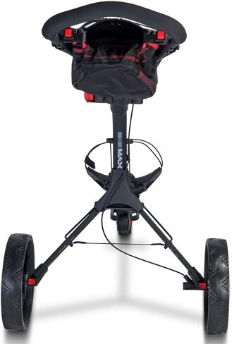 عربة دفع جولف بيج ماكس IQ+ ذات 3 عجلات | خفيفة الوزن للغاية | سريع الطي | سحب العربة | حامل بطاقة الأداء | قوس حقيبة قابل للتعديل in Kuwait