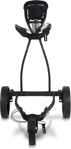 عربة دفع الجولف Big Max Blade IP: 3 عجلات قابلة للطي، خفيفة الوزن للغاية، تقنية قابلة للطي بشكل مسطح، تصميم متين وبسيط، لوحة تنظيم ذكية مع مساحة تخزين كبيرة لملحقات الجولف in Kuwait