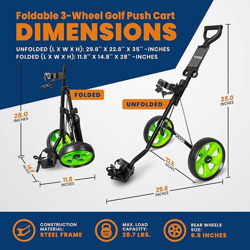 عربة جولف قابلة للطي بثلاث عجلات من جوفيال in Kuwait