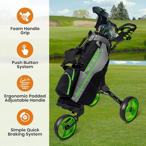 Jovial 3 Wheel Collapsible Golf Cart in Saudi Arabia
