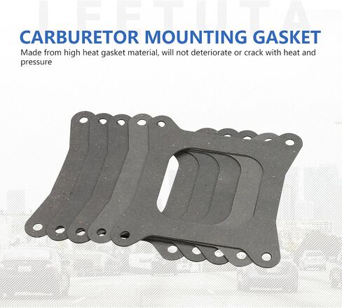 Carburetor Base Gaskets Non-Viscous Carburetor Mounting Gasket Fit for Holley (5 pcs) in Saudi Arabia