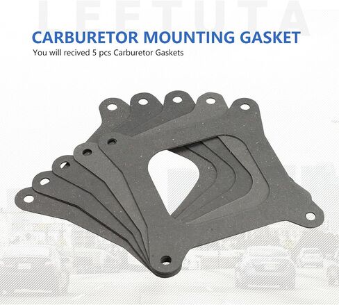 Carburetor Base Gaskets Non-Viscous Carburetor Mounting Gasket Fit for Holley (5 pcs) in Saudi Arabia