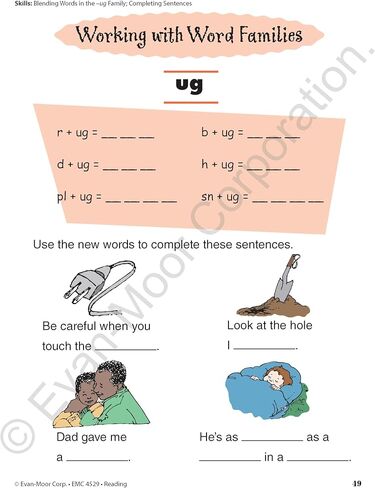 Evan-Moor Skill Sharpeners: Reading Activity Book, Grade 1 in Saudi Arabia