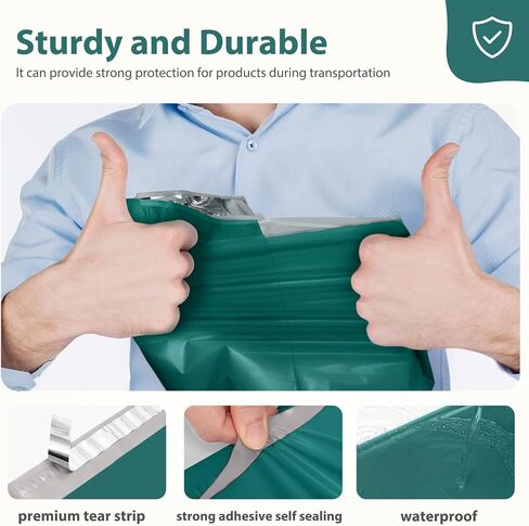 Fuxury Large Poly Mailers 19x24 Inch 50 Pcs, Waterproof Shipping Bags for Clothing, Strong Adhesive Shipping Envelopes for Small Business Suppliers, Self Seal Mailers Poly Bags Mailing Bags Purple in Kuwait