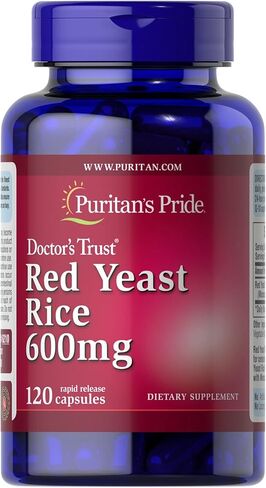 Puritan's Pride Red Yeast Rice 600 Mg, 120 Count in Saudi Arabia