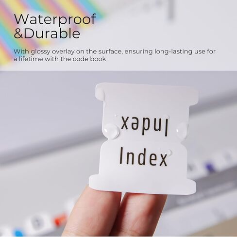 علامات تبويب الفهرس لـ ICD-10-CM 2024 كتاب الرموز الرسمي الكامل - سهولة التنقل لكتب الترميز الطبي (لإصدار AMA) in Kuwait