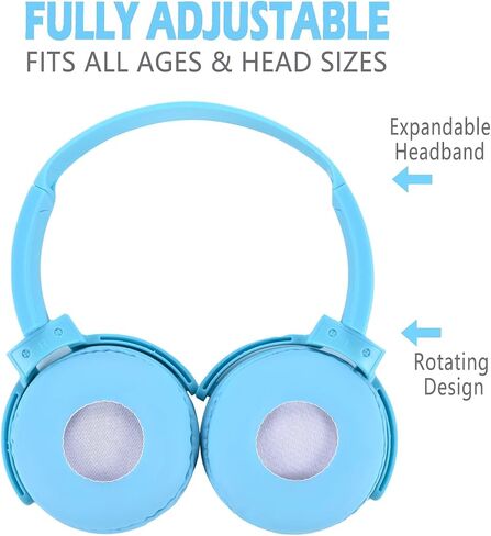 Wensdo Bulk Headphones for Classroom 24 Pack Multi Color Headsets,Wholesale Student Comfy Swivel Earphones for Library, School, Airplane, Kids for Online Learning and Travel, Noise Stereo Sound in Saudi Arabia