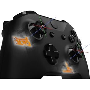 eXtremeRate Drifix Thumbsticks Drift Fix Repair Kit for Xbox One S & X Controller (Model 1708), Custom Analog Stick Joystick Regulator Circuit Board for Xbox One S/X Controller