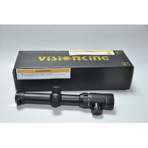 Rifle Scope 1.25-5x26 Riflescope IR Hunting 30 mm Three-pin with a Honeycomb