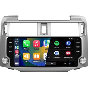 Android 13 Car Stereo for Toyota 4Runner 2014-2019 with Wireless CarPlay Android Auto,10.33 inch Touch Screen Bluetooth GPS WiFi DSP 4G RAM 64G ROM Black Head Unit