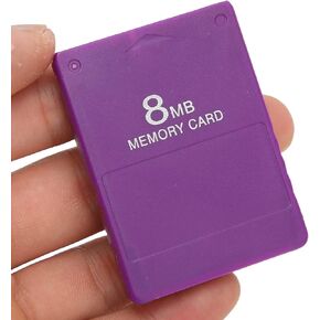 PS2 FMCB 8MB Memory Card McBoot 1.966 for Playstation2 Game Console, High Speed Plug and Play Retro Video Game Program Card, Portable External Data Storage ()