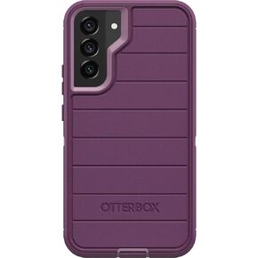 OtterBox Defender Series Case for Samsung Galaxy S22 Plus (NOT S22/Ultra Models) Case Only - Non-Retail Packaging - Antimicrobial - Happy Purple