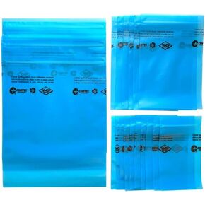 VCI Rust Prevention Zip Close Storage Bags (Variety Pack - 20 Bags - 4 mil Thickness) Cortec VpCI-126 Anti Rust VCI Poly Bags for Metal Protection