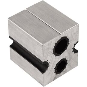 Wheeler Universal Barrel Clamp Constructed from Aircraft Grade Aluminum with Non-Marring Surface for Firearms and Gunsmithing, Silver