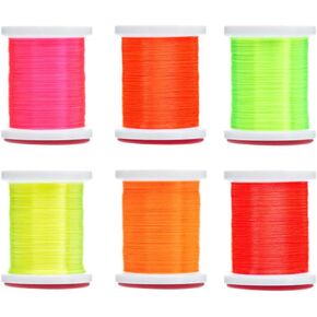 Riverruns Micro Glint Nymph Thread, Holo Flat Tinsel, Fluo Thread Fly Tying Material Proudly from Europe Trigger to The Fish