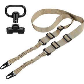Feyachi L46 Sling with Modular Lock QD Sling Mount, Length Adjustable Sling with Larger Metal Hooks