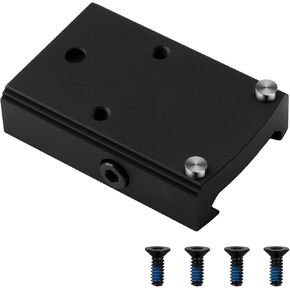 RMR & SRO Pic Rail Aluminum Mount, Adapter Optics for Trijicon RMR & SRO, Red dot Optics Picatinny Mounting Plate