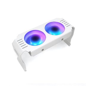 Memory RAM Cooler ARGB Fans,5v/3-Pin ARGB Light Effect RAM Fans for DIY PC Gaming, Supports DDR/DDR2/DDR3/DDR5/DDR5.(Black)