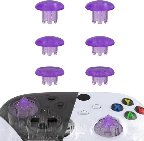 عصا تحكم eXtremeRate Edge قابلة للتبديل لوحدة تحكم Xbox Core، عصا تحكم تناظرية قابلة للتبديل واضحة لأجهزة Xbox One S/X، وحدة تحكم Xbox Elite V1، لجهاز تحكم Nintendo Switch Pro in Saudi Arabia