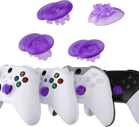 عصا تحكم eXtremeRate Edge قابلة للتبديل لوحدة تحكم Xbox Core، عصا تحكم تناظرية قابلة للتبديل واضحة لأجهزة Xbox One S/X، وحدة تحكم Xbox Elite V1، لجهاز تحكم Nintendo Switch Pro in Saudi Arabia