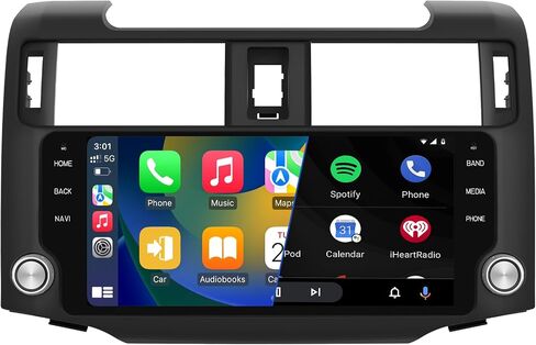 Android 13 Car Stereo for Toyota 4Runner 2014-2019 with Wireless CarPlay Android Auto,10.33 inch Touch Screen Bluetooth GPS WiFi DSP 4G RAM 64G ROM Black Head Unit in Saudi Arabia