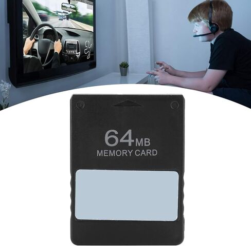 MCboot Game Memory Card Memory Card for PS2,Game FMCB V1.953 Memory Card MCboot Program Data Saver Card for PS2/ 2,PS2 Memory Card(64M) [Video Game] [Video Game] in Saudi Arabia