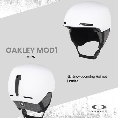 خوذة التزلج على الجليد Oakley MOD1 MIPS للرجال والنساء + حزمة مع زجاجة مياه قابلة للطي من Designer iWear مع حلقة تسلق in Kuwait