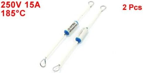 قطع غيار جهاز طبخ الأرز الكهربائي من uxcell، 250 فولت، 15 أمبير، 185 درجة مئوية، 9 سم in Saudi Arabia