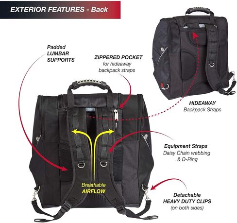 Athalon Everything Boot Bag, One Size, Powder Gray in Kuwait