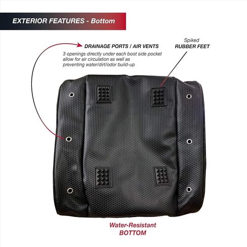 Athalon Everything Boot Bag, One Size, Powder Gray in Kuwait