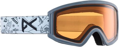 Anon Kid's Tracker 2.0 Goggle, Red / Red Solex in Kuwait
