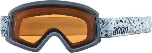 Anon Kid's Tracker 2.0 Goggle, Red / Red Solex in Kuwait
