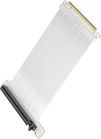 PCI-E 4.0 Riser Cable, Compatible with RTX4090, RTX4080, RX7900XTX, PCIe 4.0 x16 High Speed Flexible Extender Card Extension Port 90 Degree Adapter, 200mm Black in Saudi Arabia