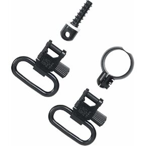 Uncle Mike's unisex adult 115 RF Blued 1', .22 Band, Clam QD Super Swivel Full Band, Black, 1 US