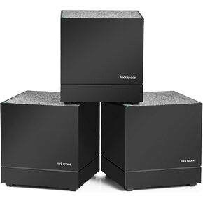 Mesh WiFi System - Router up to 6000 sq. Ft and 90 Devices Home Coverage, 1200Mbps WiFi Mesh Network, WiFi Router/Extender Replacement, Gigabit Ports, Easy Setup, Parental Control (3 Pack) (Renewed)