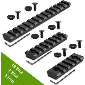 Rail Accessory Set 5-Slot 7-Slot 13-Slot