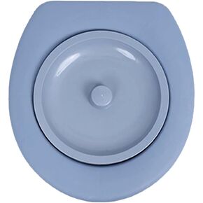 FOMIYES Toilet Seat Bucket with Lid Toilet Mat Potty Seat for Toilet Water Barrel Camping Supplies Portable Toilet Simple Pvc Plastic Barrel Elder