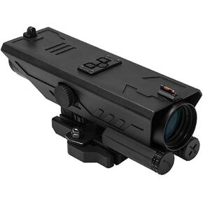 NC Star Ncstar Delta 4x30mmx 40mm with White & Red Navigation LED, One Size