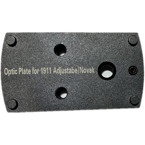 Ade Advanced Optics Red Dot Optic Adapter/Converter Mount Plate for 1911 Novak Rear Sight Pistol
